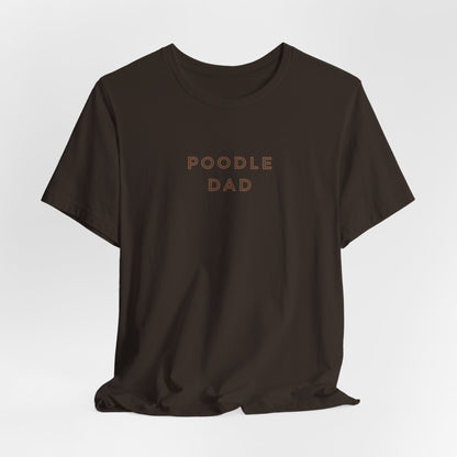 Poodle Dad Men T-Shirt