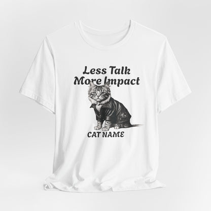 Cat Name Personalize Unisex T-Shirt