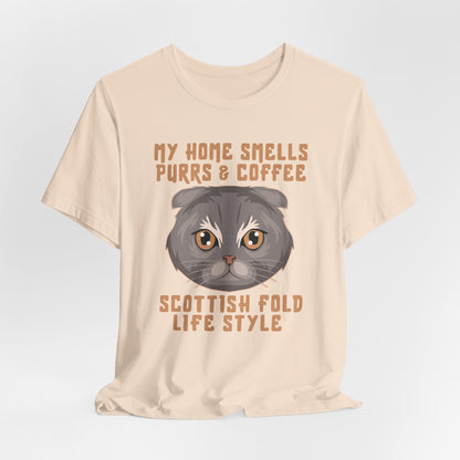 Scottish Fold Life Style Unisex T-Shirt