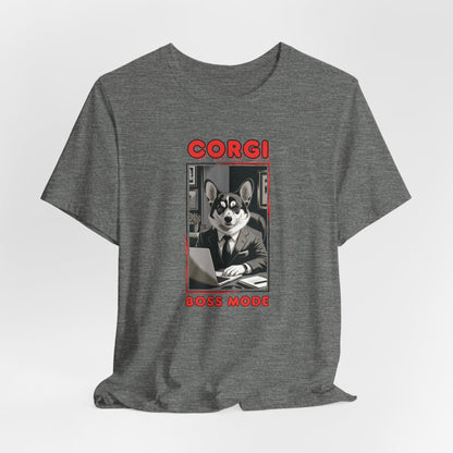 Corgi Boss Mode Unisex T-Shirt