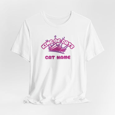 Cat Name Personalize Women T-Shirt