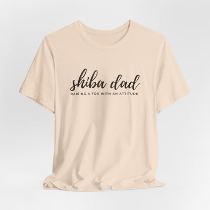 Shiba Dad Raising A Fox With An Attitude Men T-Shirt