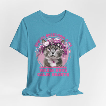 Warm Hugs Calm Hearts British Shorthair And Me Women T-Shirt