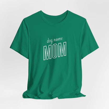 Dog Name Personalize Women T-Shirt