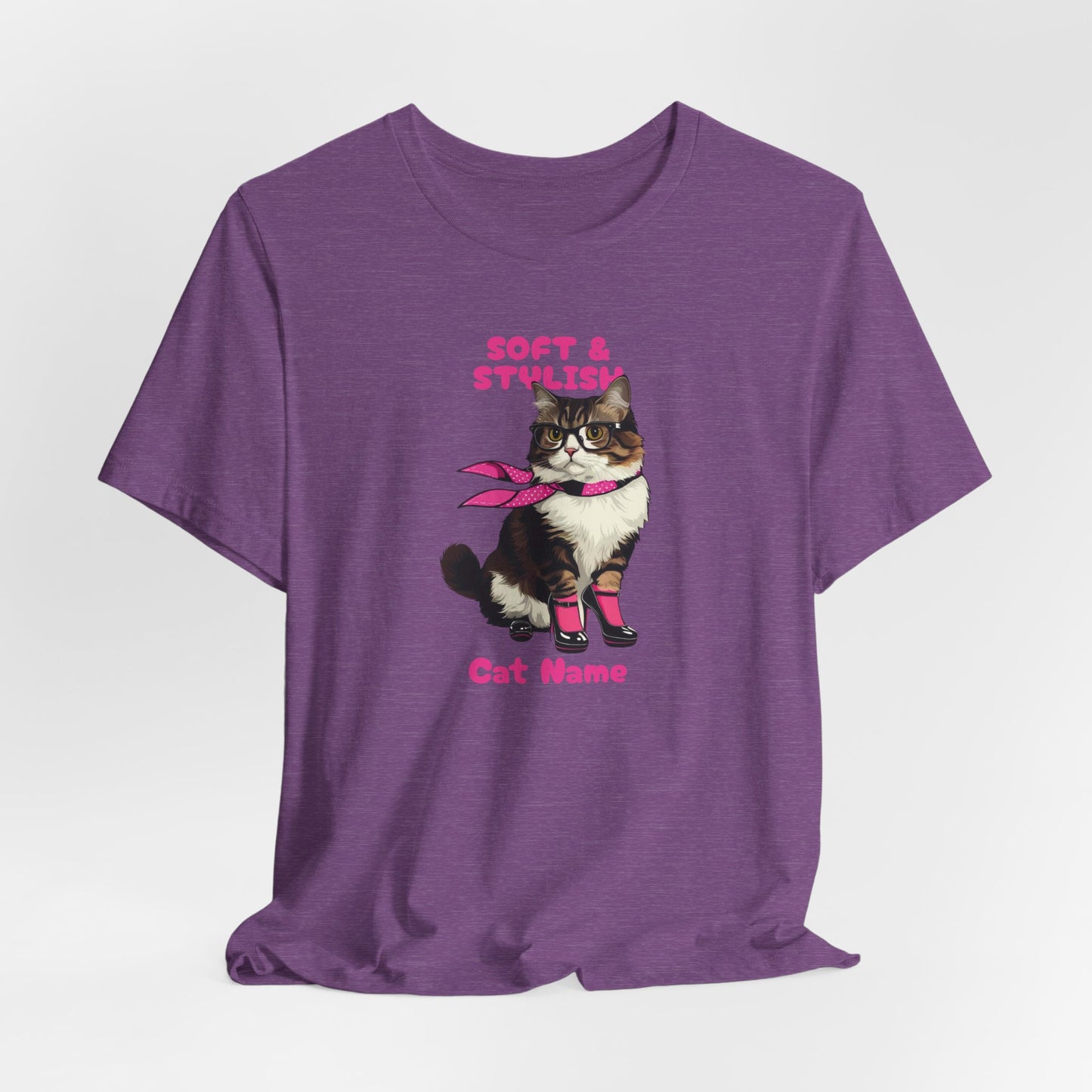 Cat Name Personalize Women T-Shirt