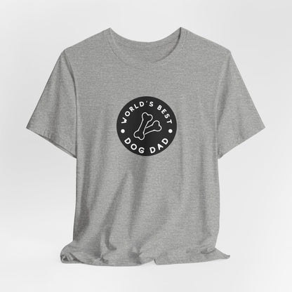 World's Best Dog Dad Men T-Shirt