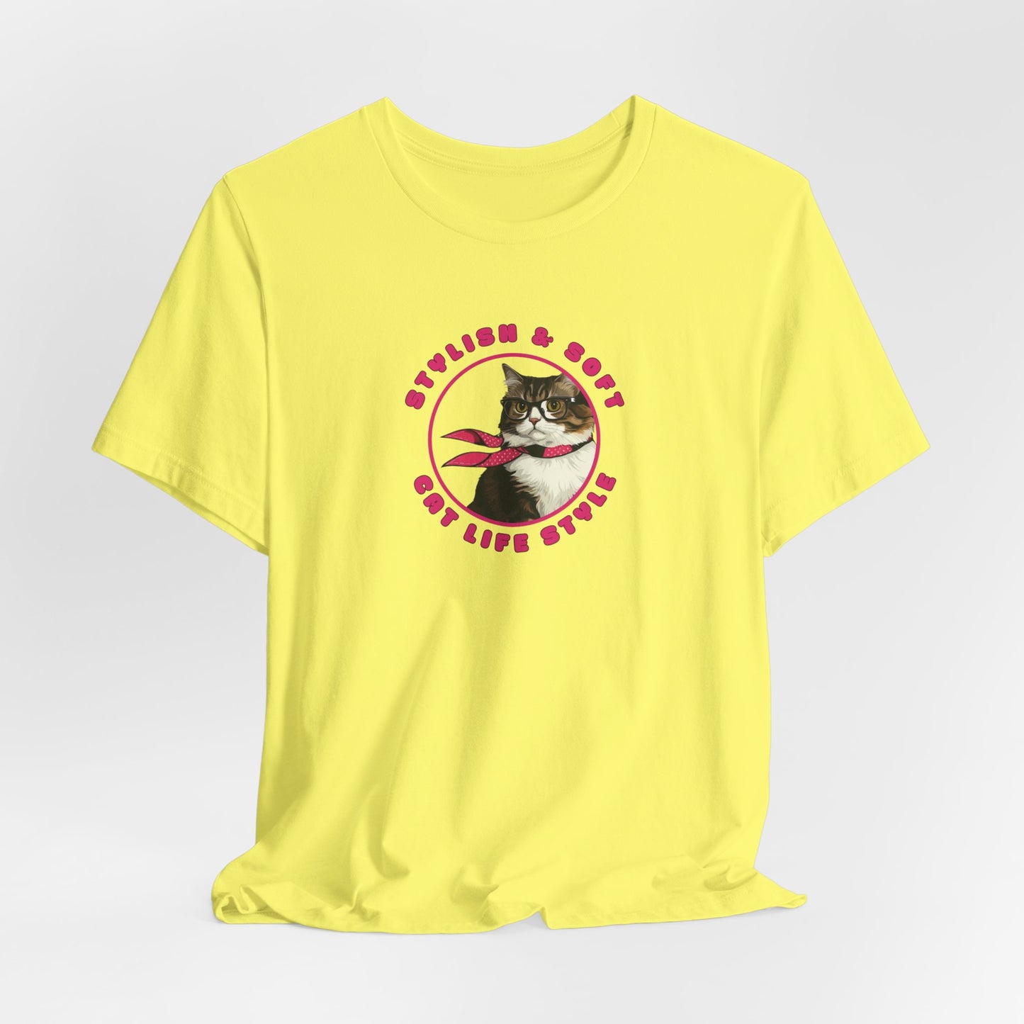 Stylish & Soft Cat Life Style Women T-Shirt