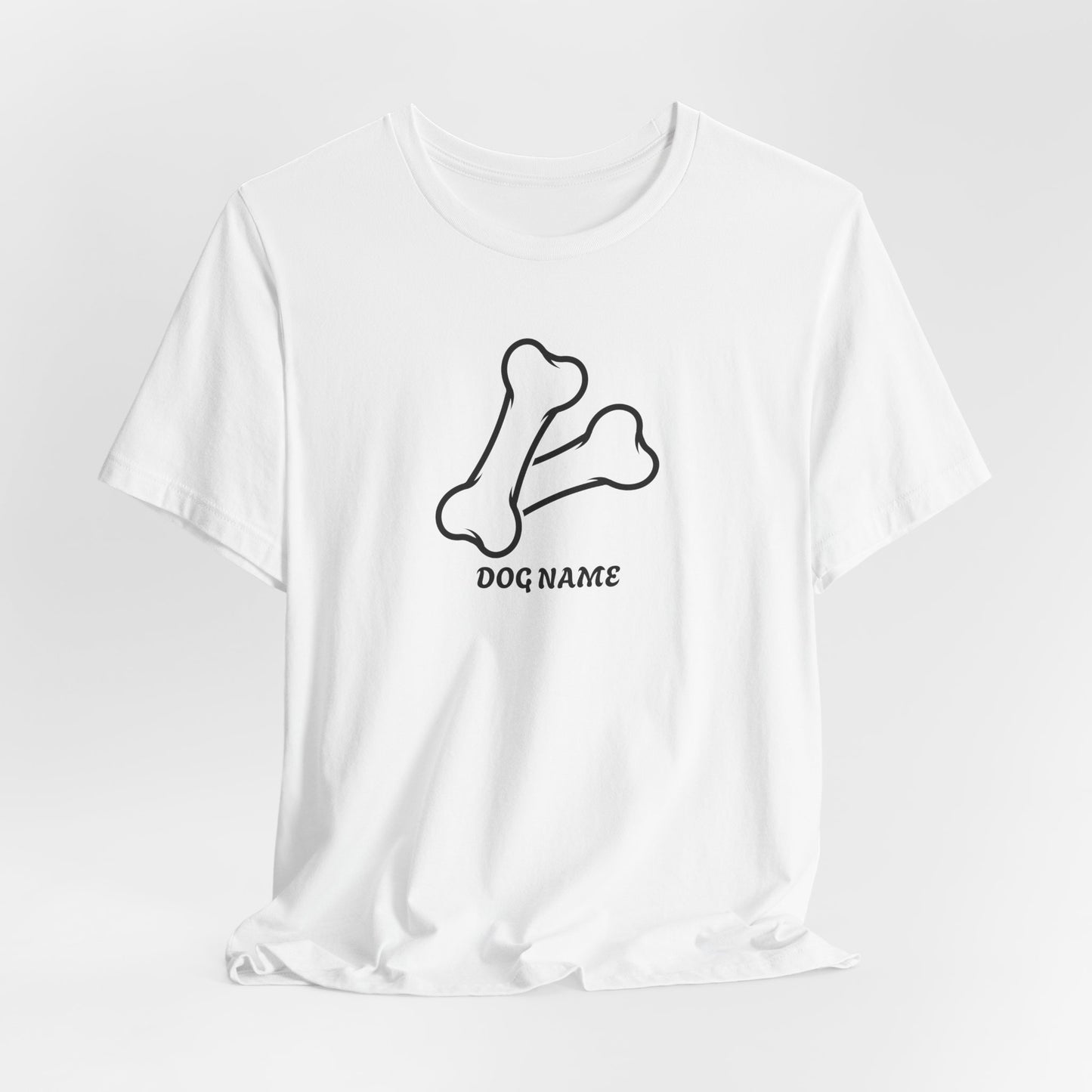 Dog Name Personalize Unisex T-Shirt