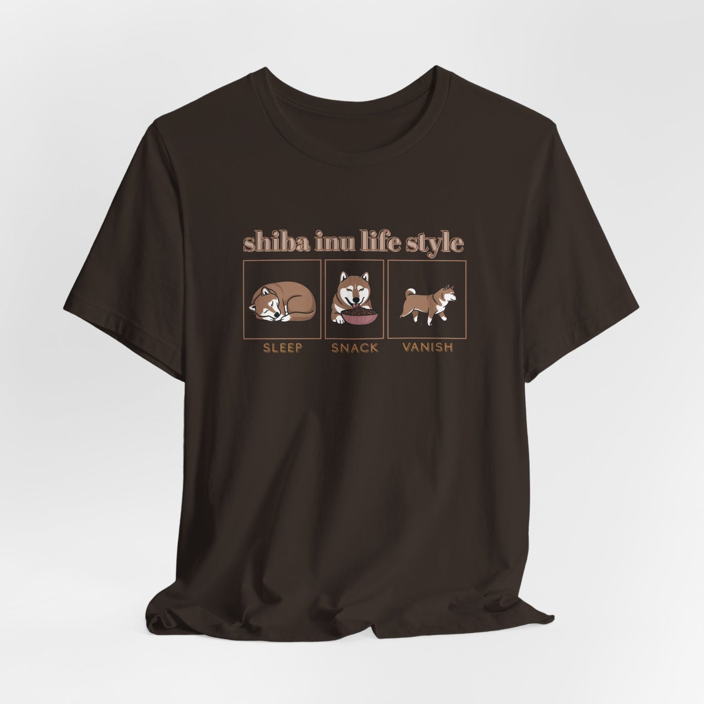 Sleep Snack Vanish Shiba Life Style Unisex T-Shirt