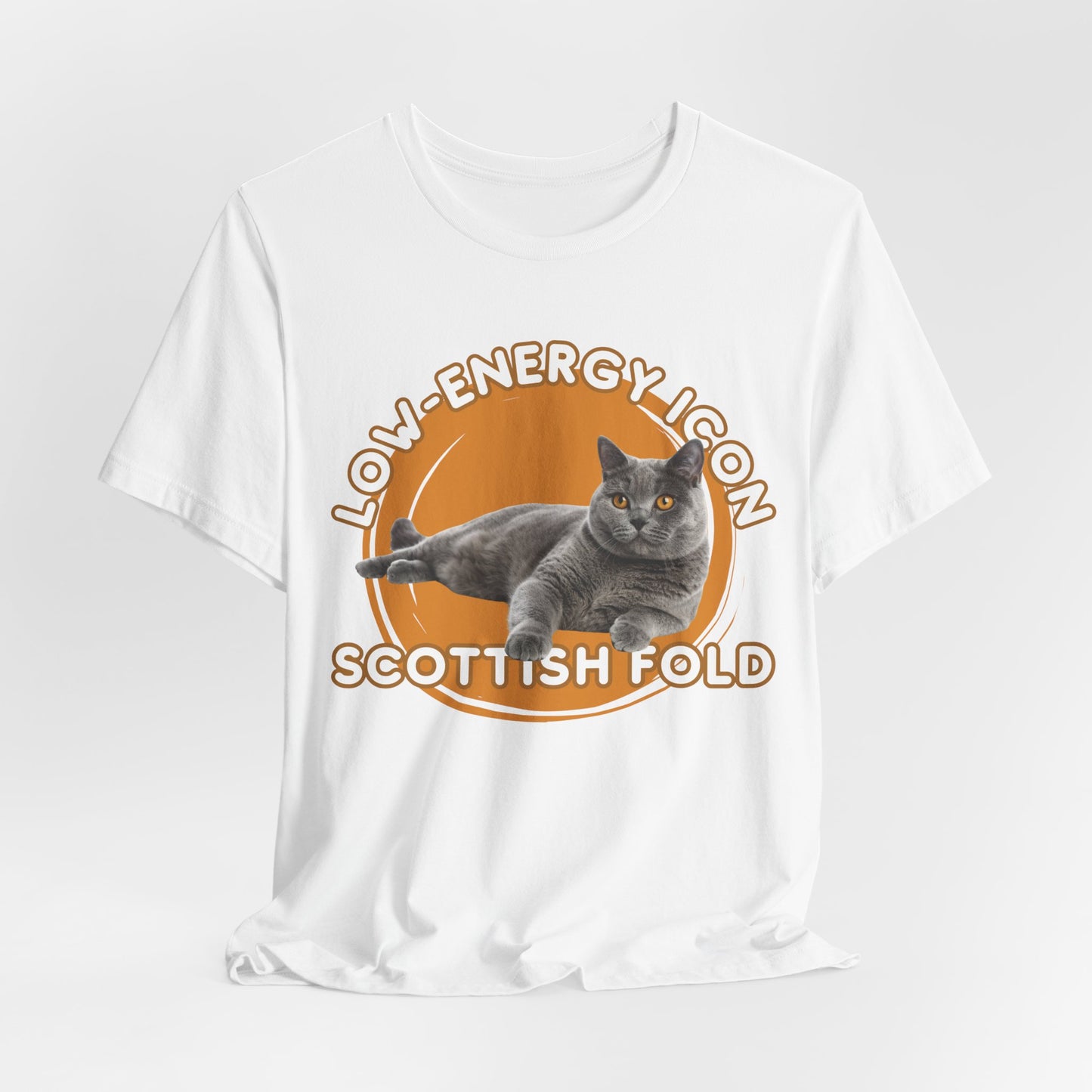 Low-Energy Icon Scottish Fold Unisex T-Shirt