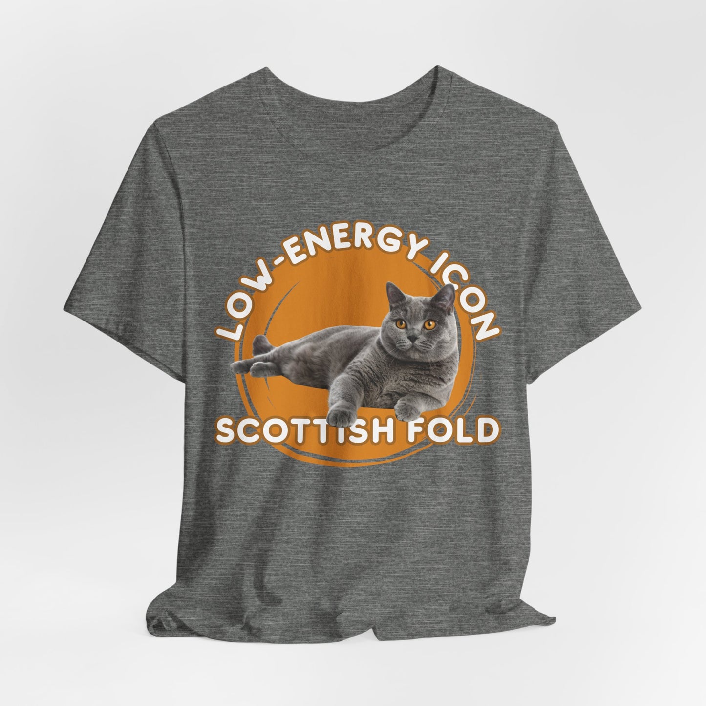 Low-Energy Icon Scottish Fold Unisex T-Shirt