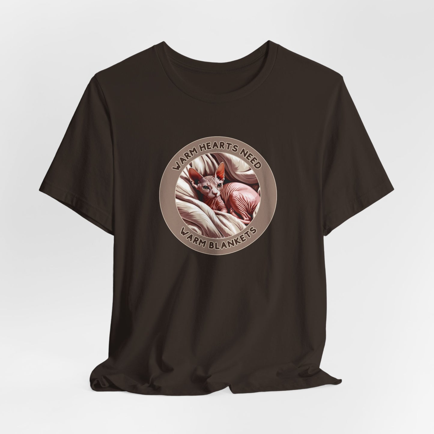 Warm Hearts Need Warm Blankets Unisex T-Shirt