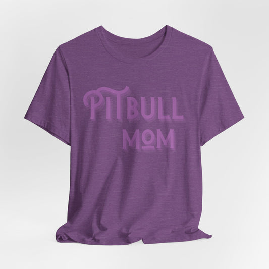 Pitbull Mom Women T-Shirt