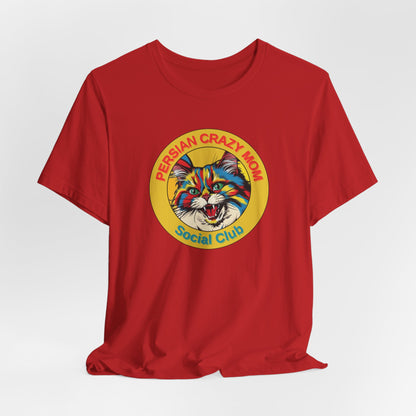 Persian Crazy Mom Social Club Women T-Shirt