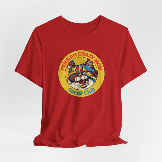 Persian Crazy Mom Social Club Women T-Shirt