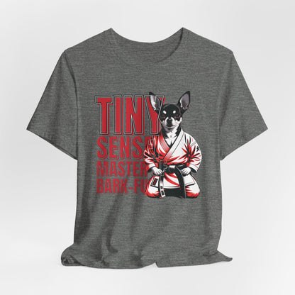 Tiny Sensei Master Of Bark-Fu Unisex T-Shirt