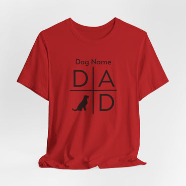 Dog Name Personalize Men T-Shirt