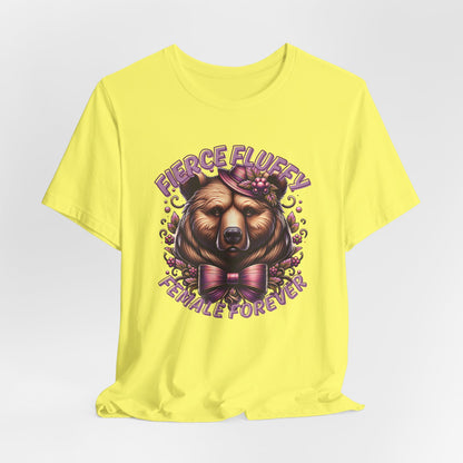 Fierce Fluffy Female Women T-Shirt