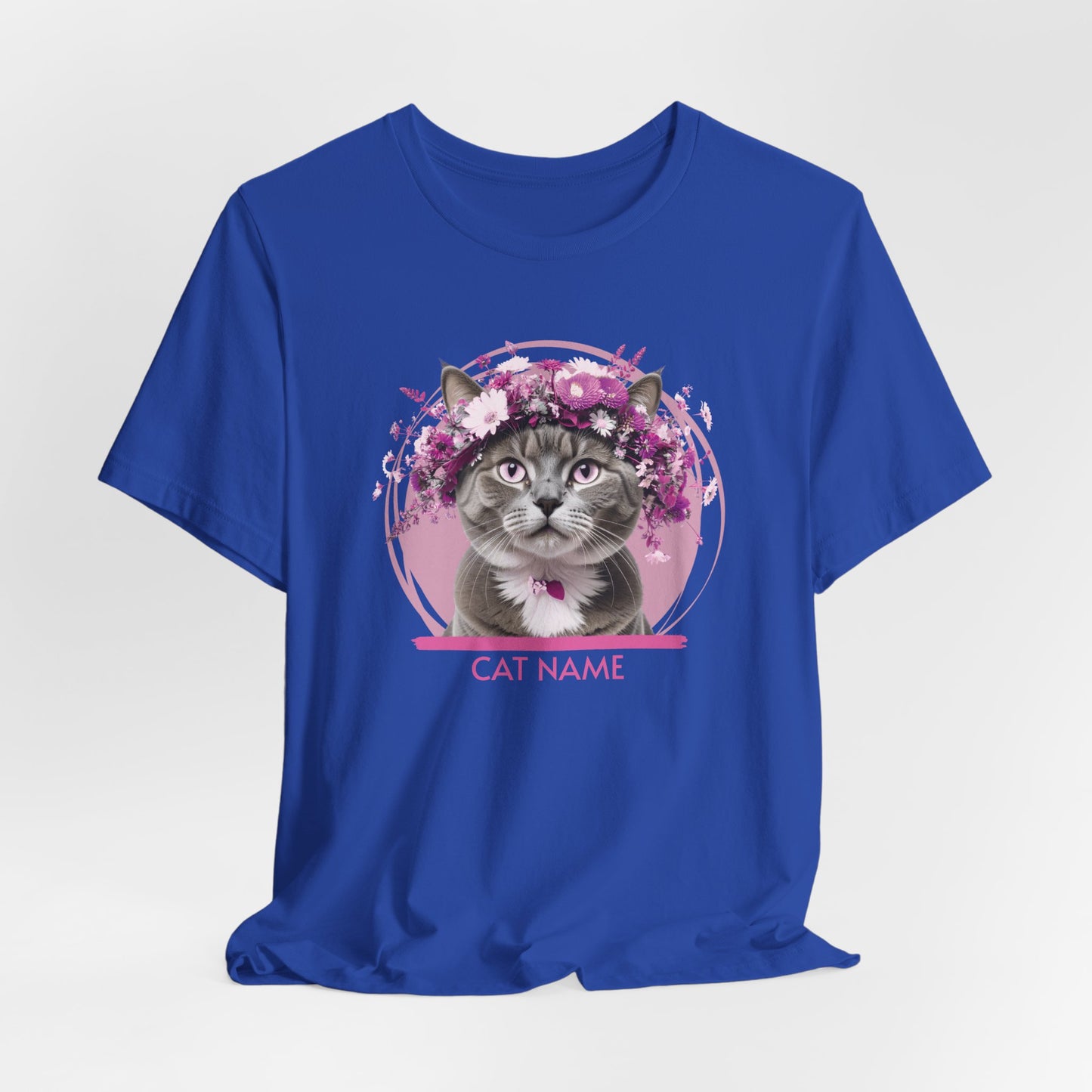 Cat Name Personalize Women T-Shirt