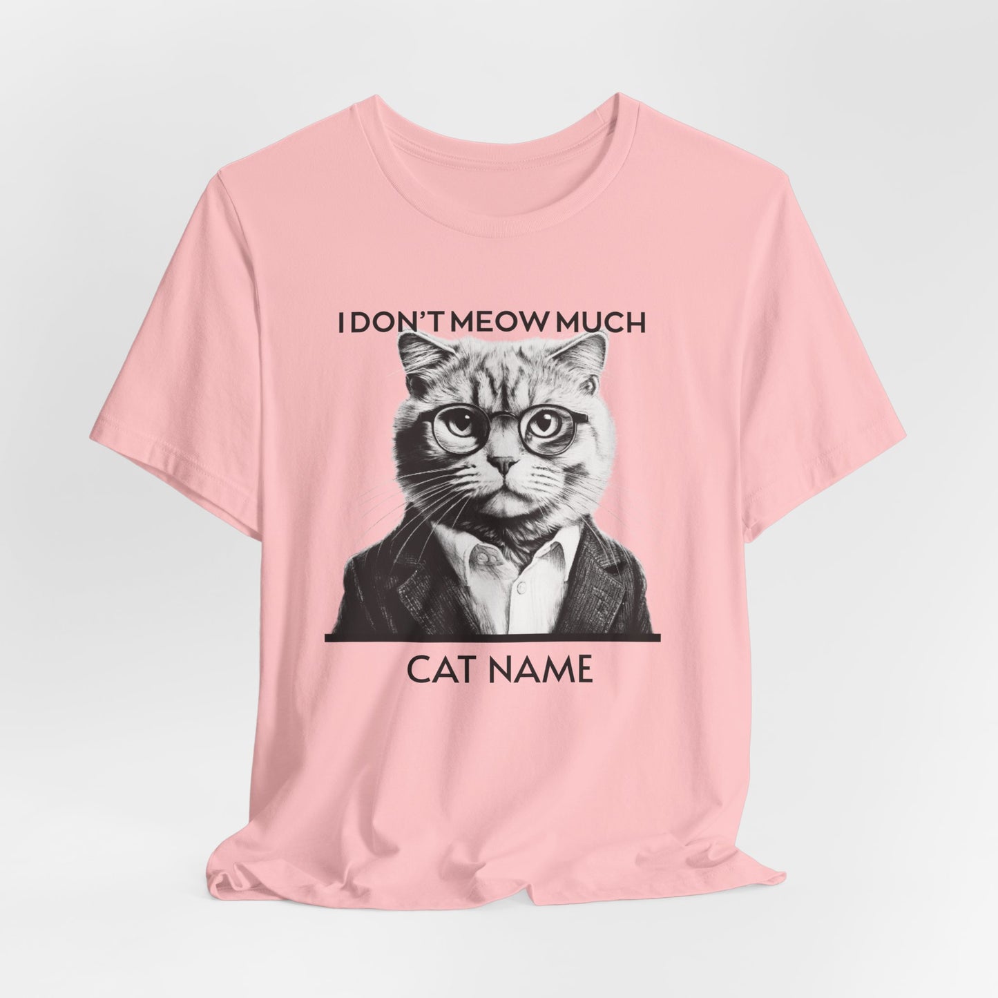 Cat Name Personalize Unisex T-Shirt