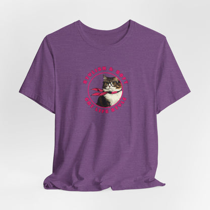 Stylish & Soft Cat Life Style Women T-Shirt