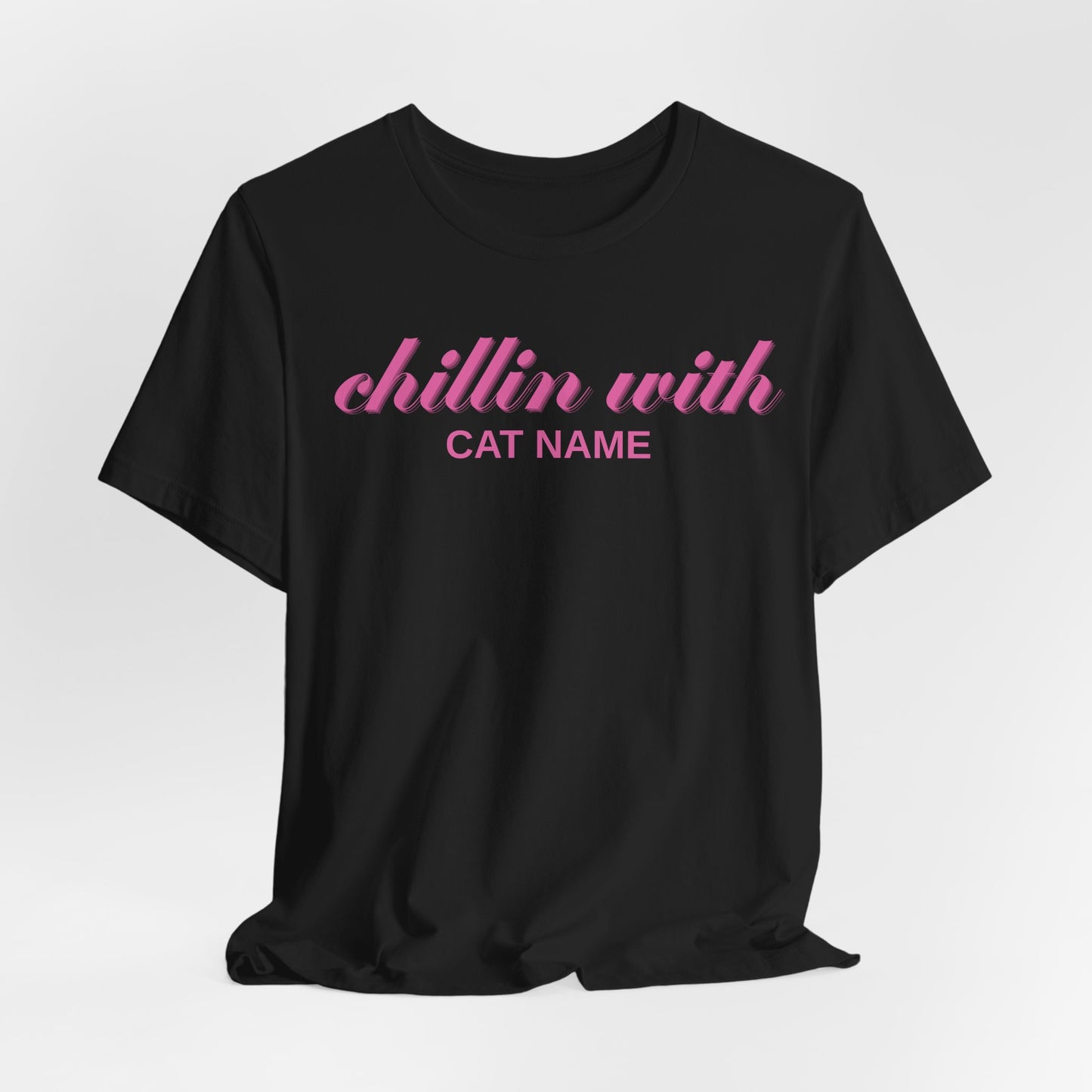 Cat Name Personalize Women T-Shirt