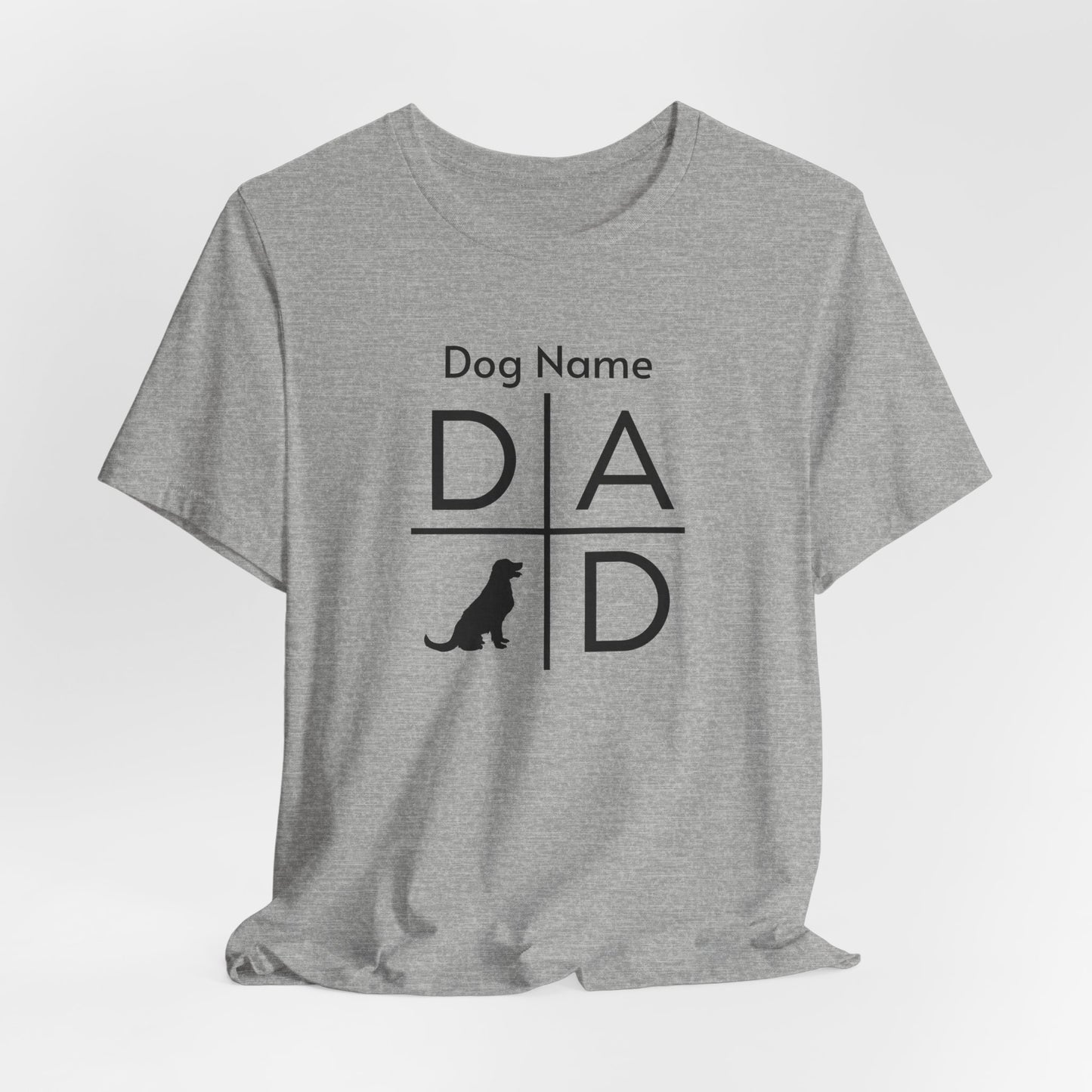 Dog Name Personalize Men T-Shirt