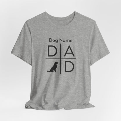 Dog Name Personalize Men T-Shirt