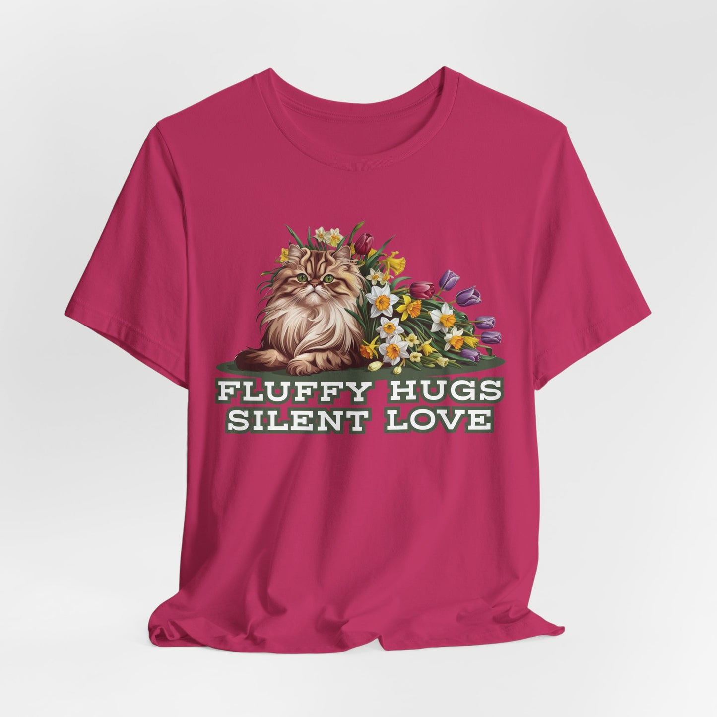 Fluffy Hugs Silent Love Women T-Shirt