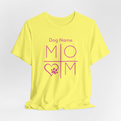 Dog Name Personalize Women T-Shirt
