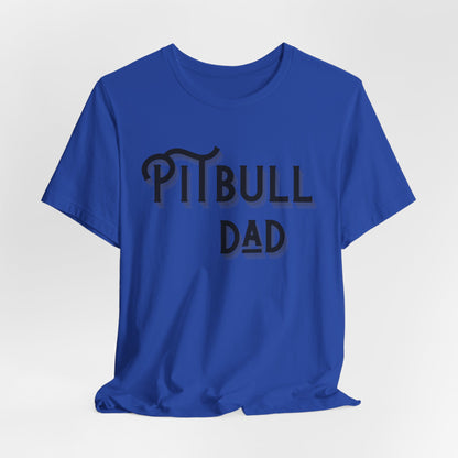 Pitbull Dad Men T-Shirt