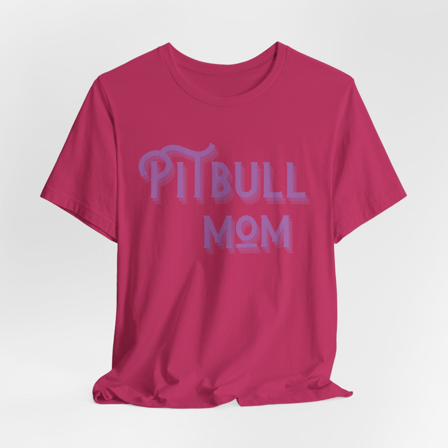 Pitbull Mom Women T-Shirt