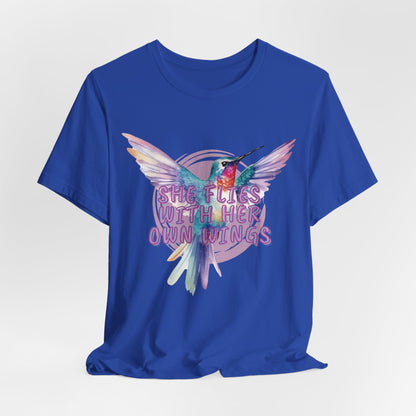 She Flies With Her Own Wings Women T-Shirt