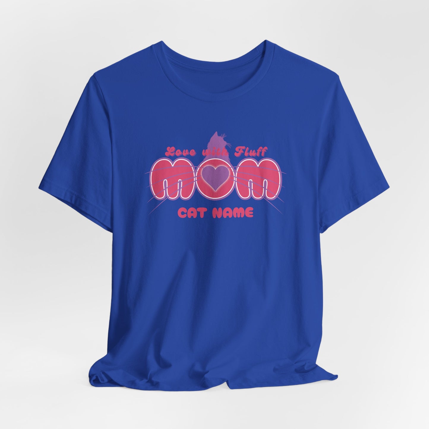 Cat Name Personalize Women T-Shirt