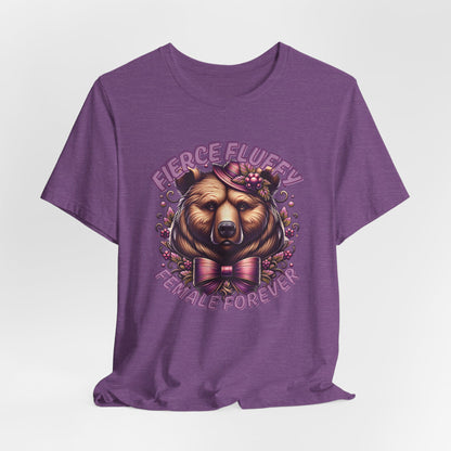 Fierce Fluffy Female Women T-Shirt