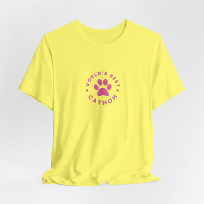 World’s Best Cat Mom Women T-Shirt