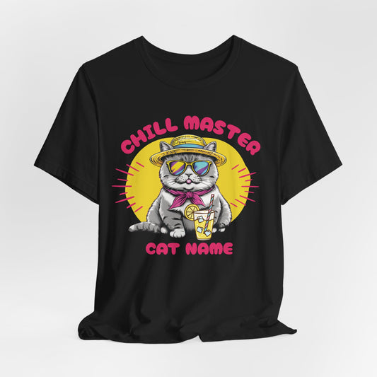 Cat Name Personalize Unisex T-Shirt