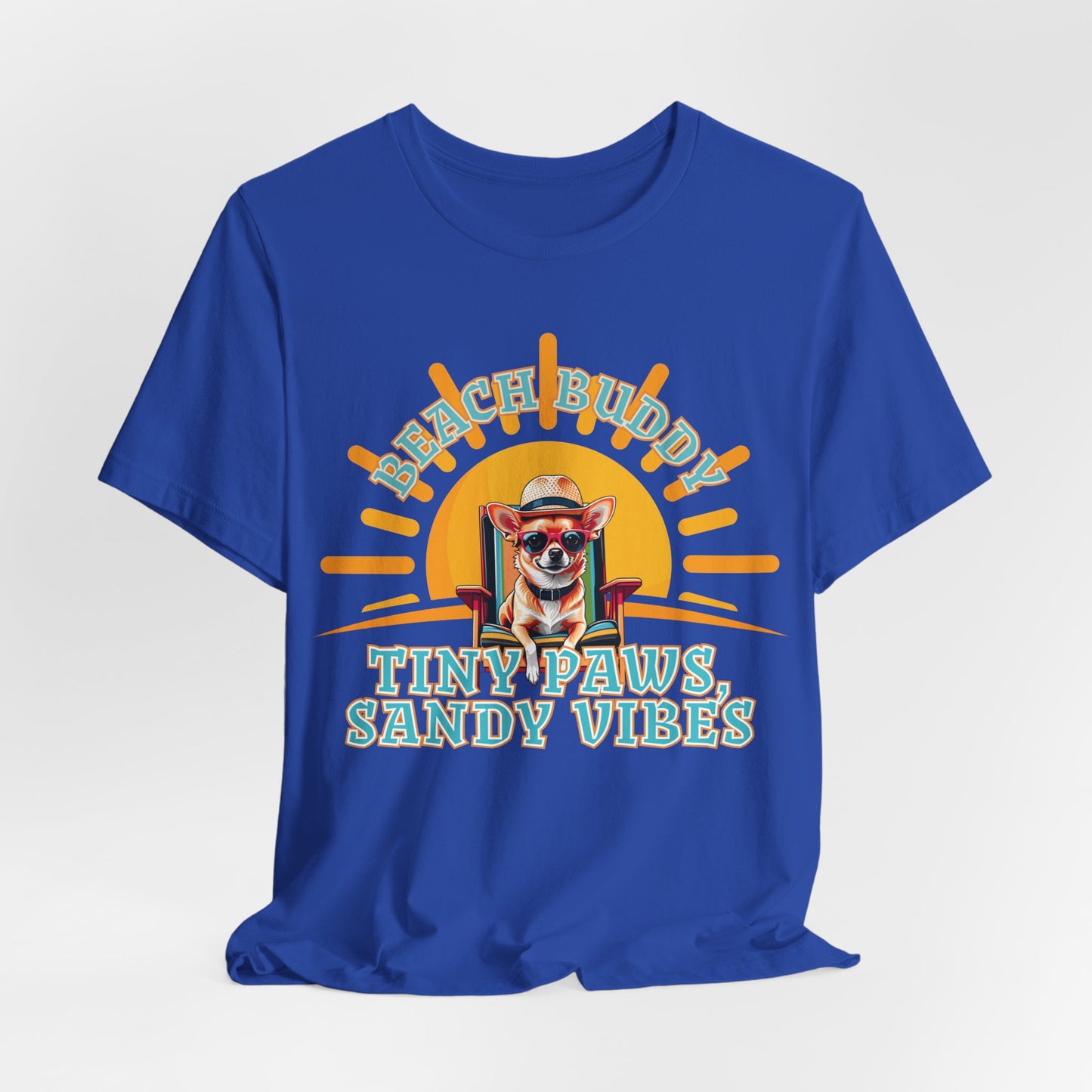 Beach Buddy Tiny Paws Sandy Vibes Unisex T-Shirt