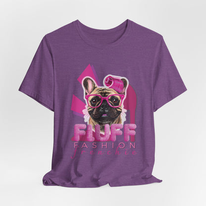 Fluff Fashion Frenchie Women T-Shirt