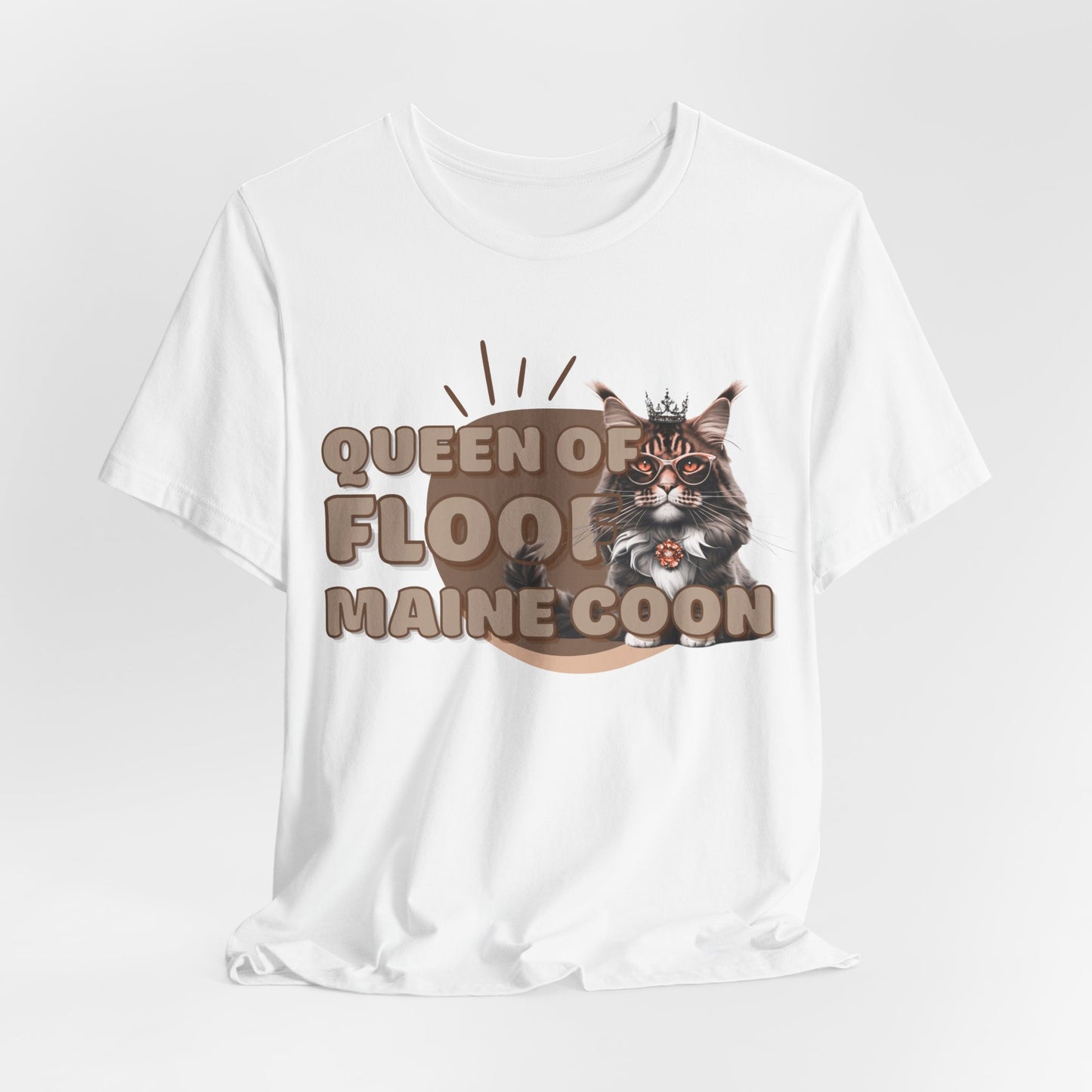 Queen Of Floof Maine Coon Women T-Shirt