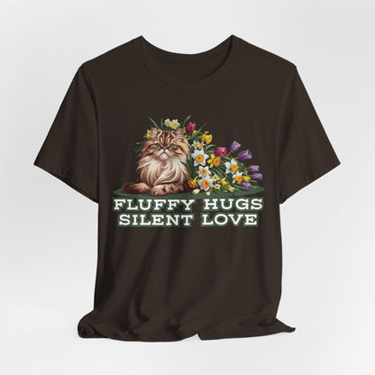 Fluffy Hugs Silent Love Women T-Shirt