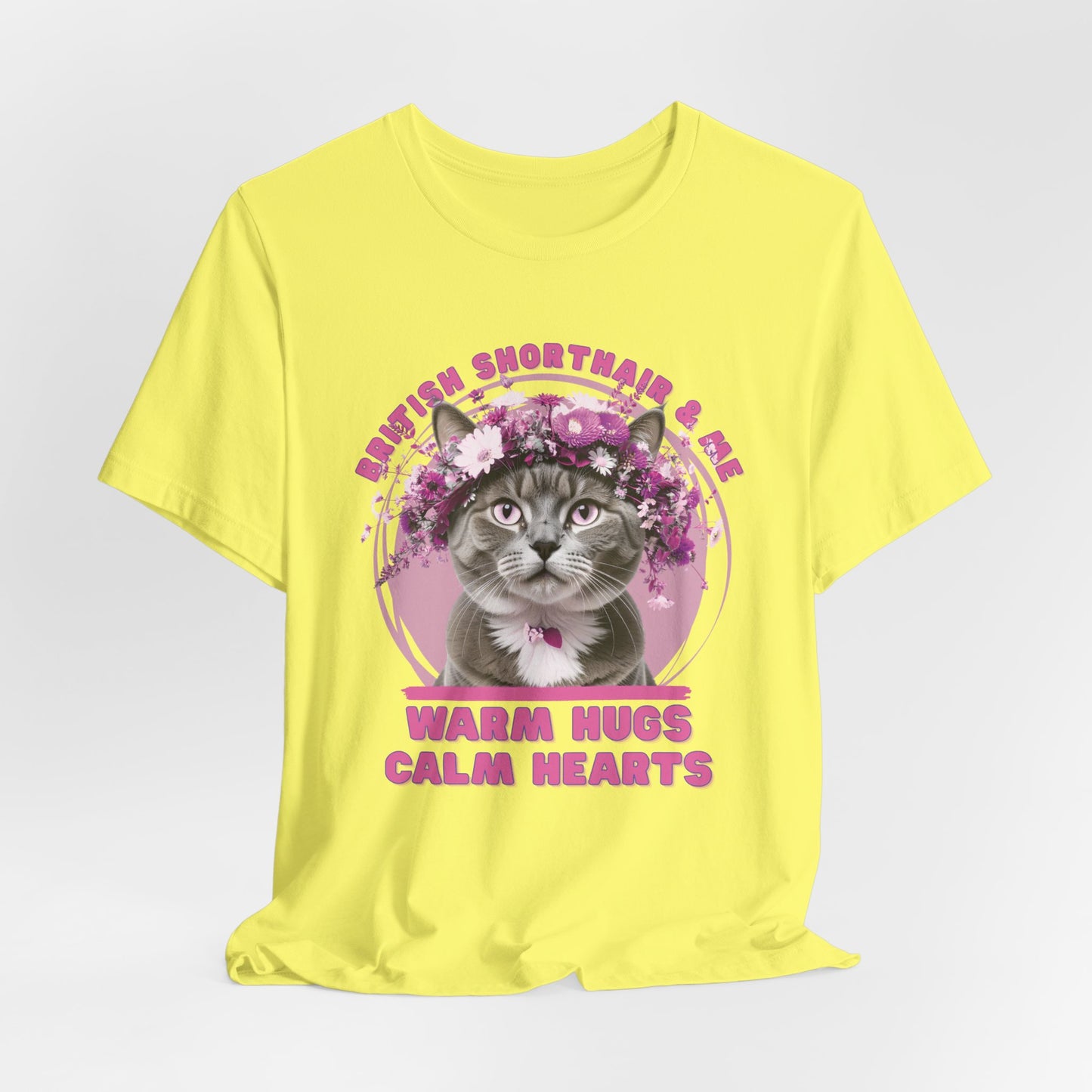 Warm Hugs Calm Hearts British Shorthair And Me Women T-Shirt