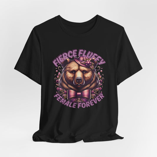 Fierce Fluffy Female Women T-Shirt