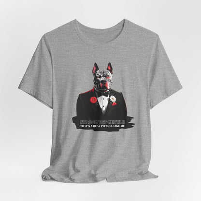 Strong Yet Gentle — That’s a Real Pitbull Like Me Men T-Shirt