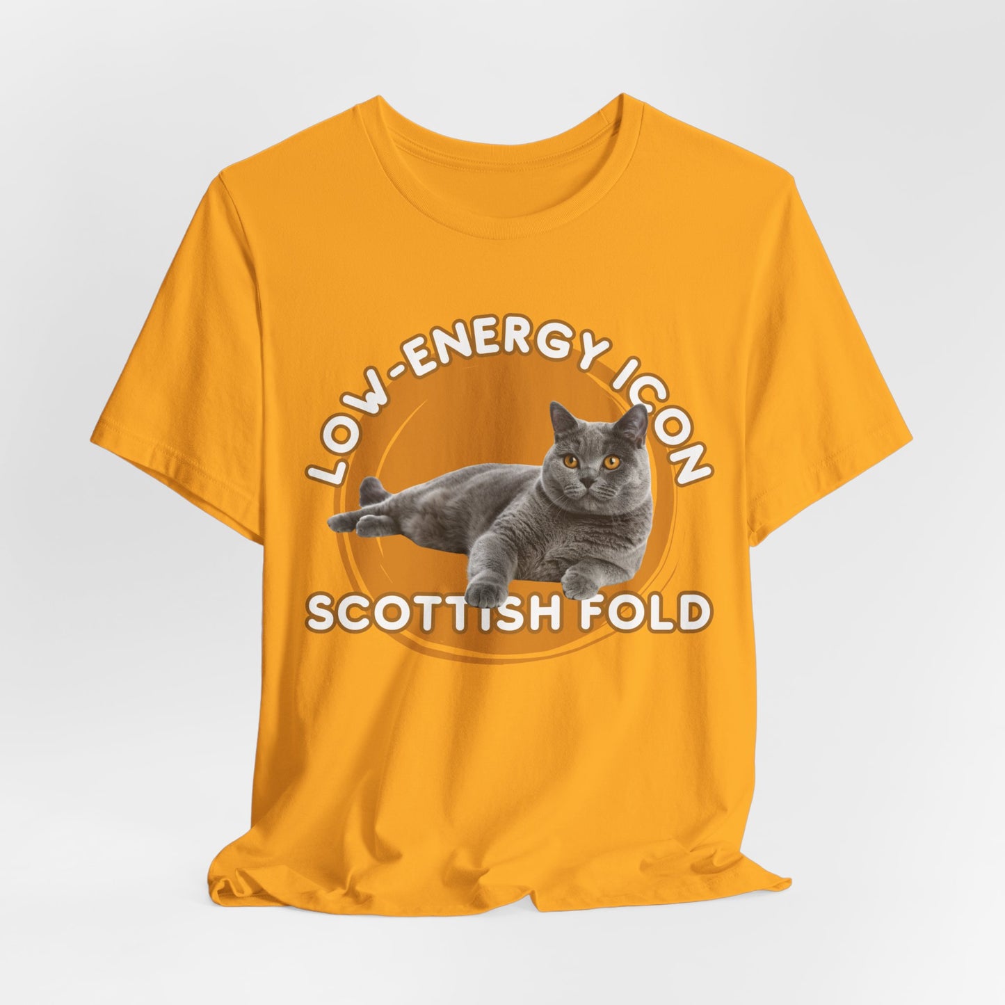 Low-Energy Icon Scottish Fold Unisex T-Shirt