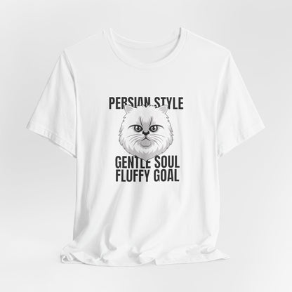 Gentle Soul Fluffy Goal Persian Style Unisex T-Shirt