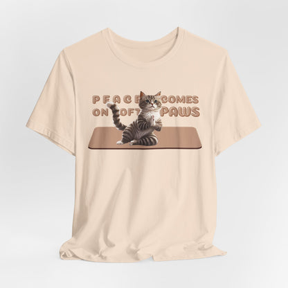 Peace Comes On Soft Paws Unisex T-Shirt