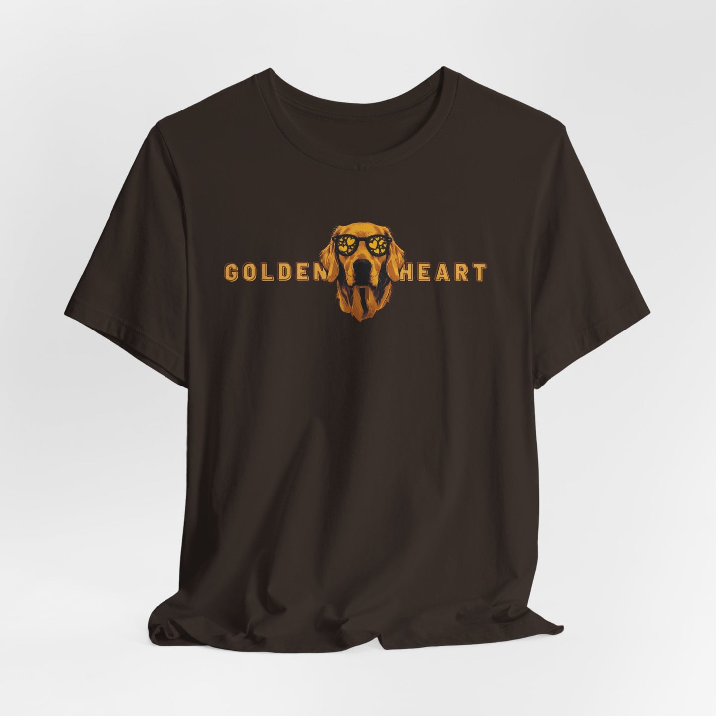 Golden Heart Unisex T-Shirt
