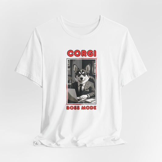 Corgi Boss Mode Unisex T-Shirt