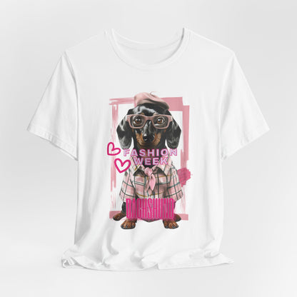 Dachshund Fashion Week Women T-Shirt